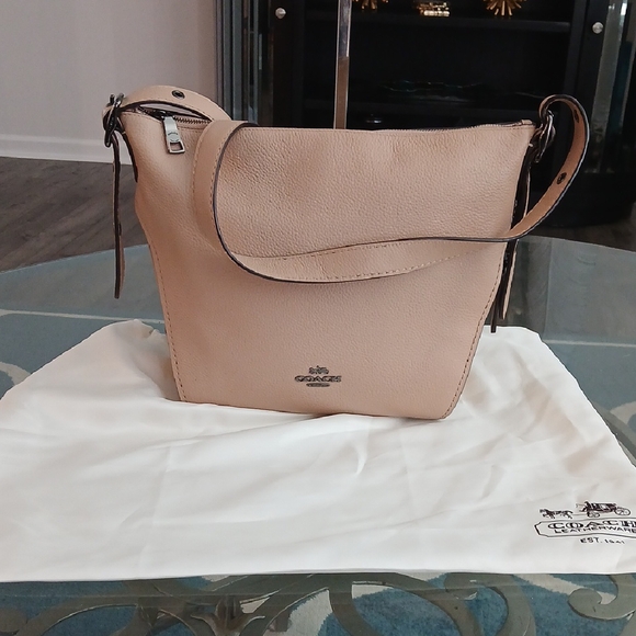 Coach Handbags - Coach Tan Leather Women's Crossbody Bag